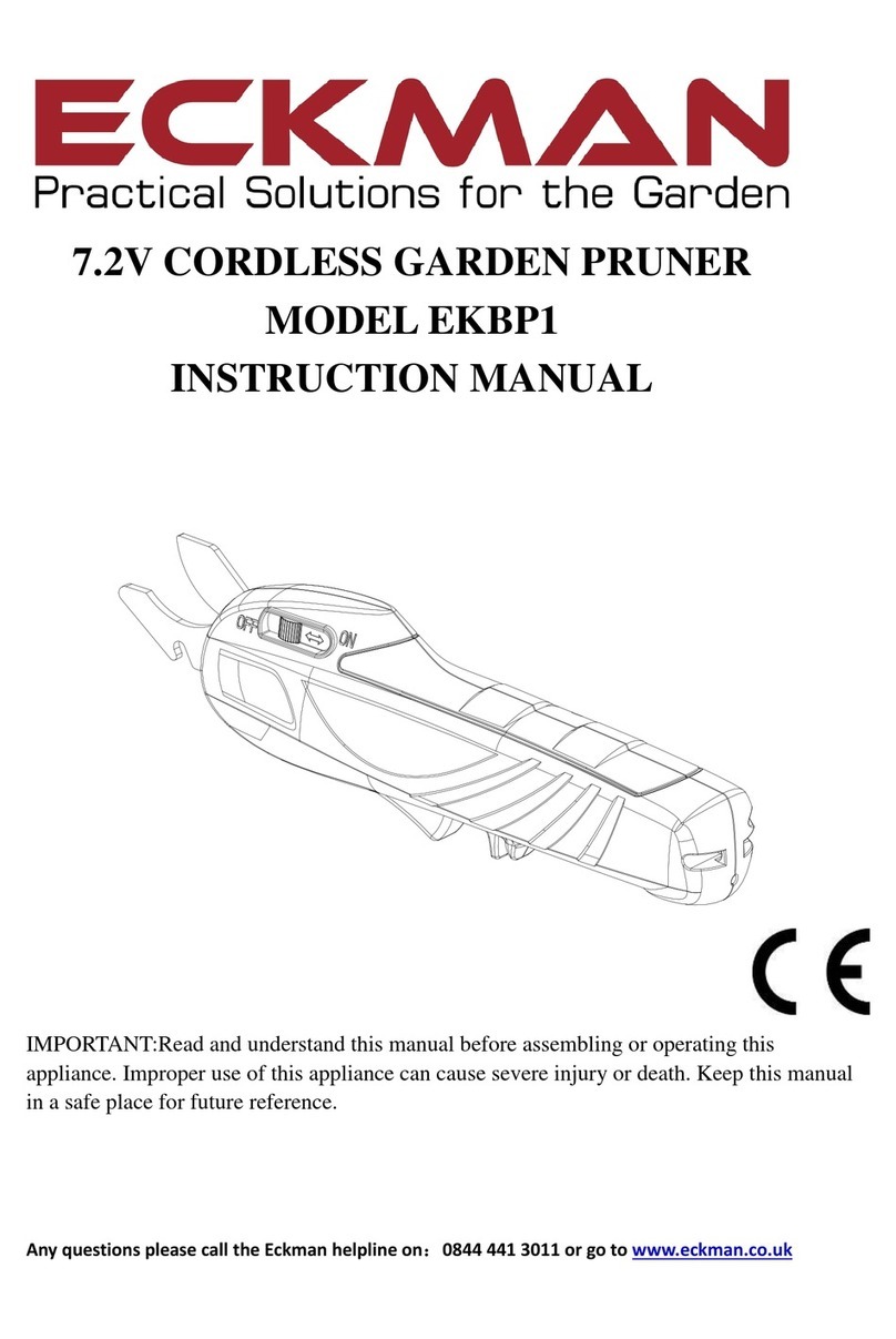 Eckman EKBP1 instruction manual