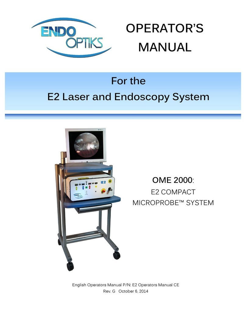 Endo Optiks E2 Operator's manual
