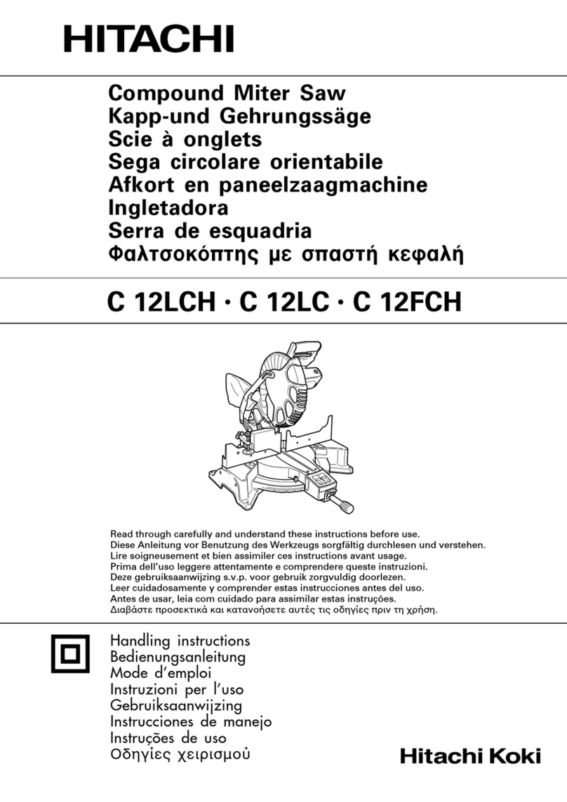 Hitachi C12LCH User manual