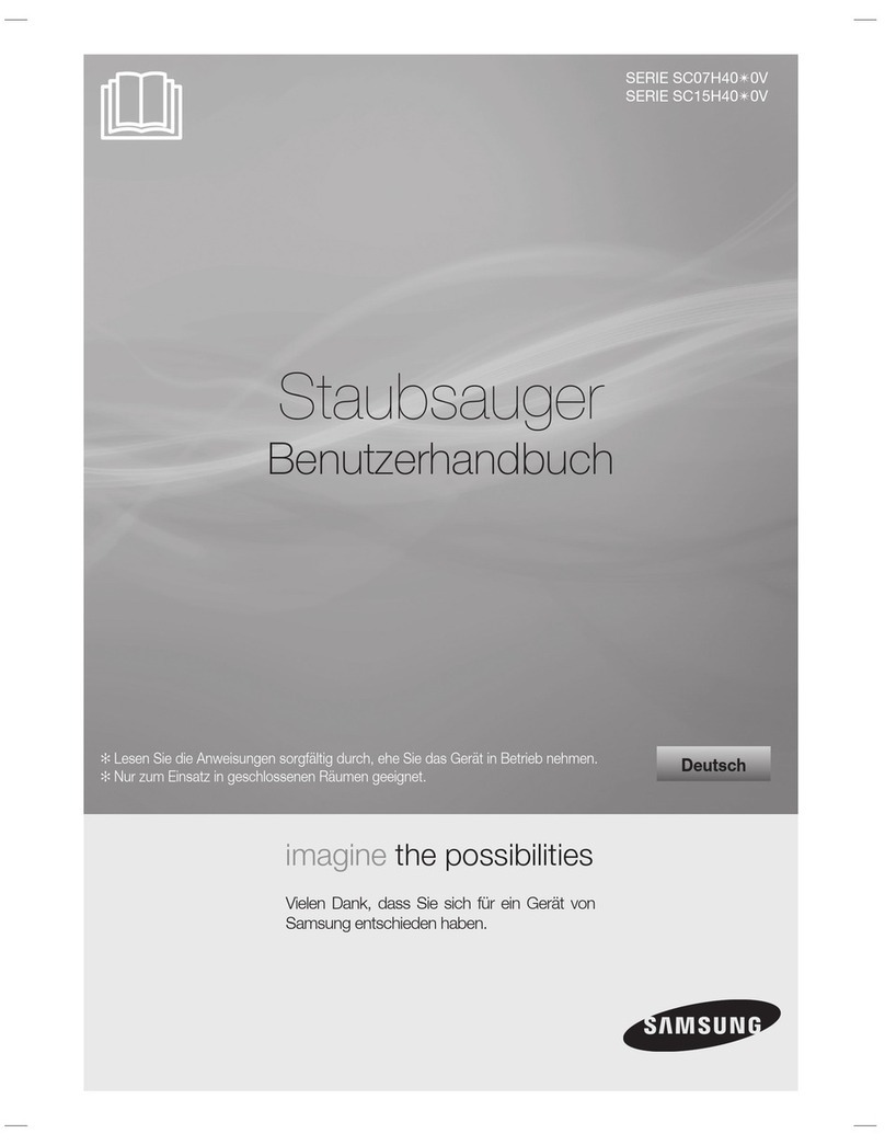 Samsung SC07H40 0V SERIES User manual