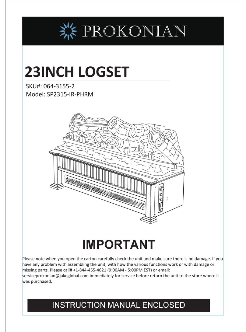 Prokonian SP2315-IR-PHRM instruction manual