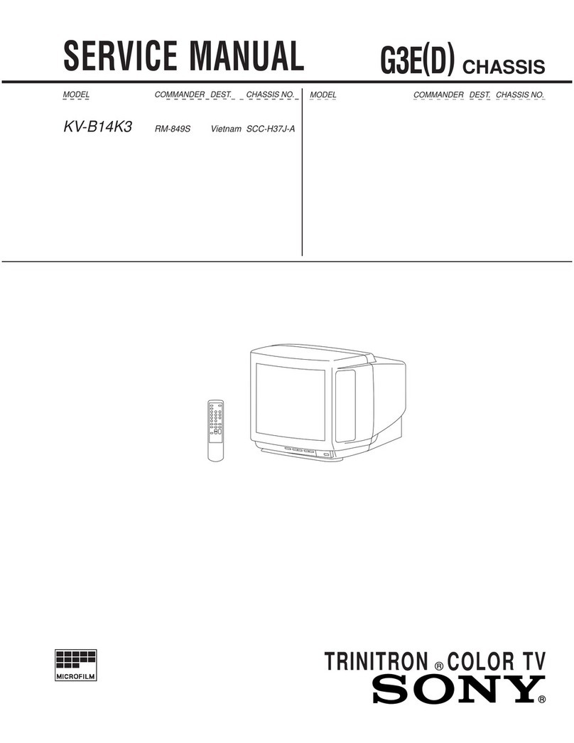 Sony Transitron KV-B14K3 User manual Sony Transitron KV-B14K3 User manual