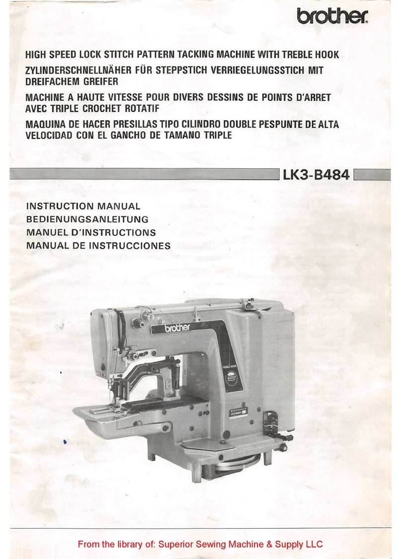 Brother LK3-B484 instruction manual Brother LK3-B484 instruction manual