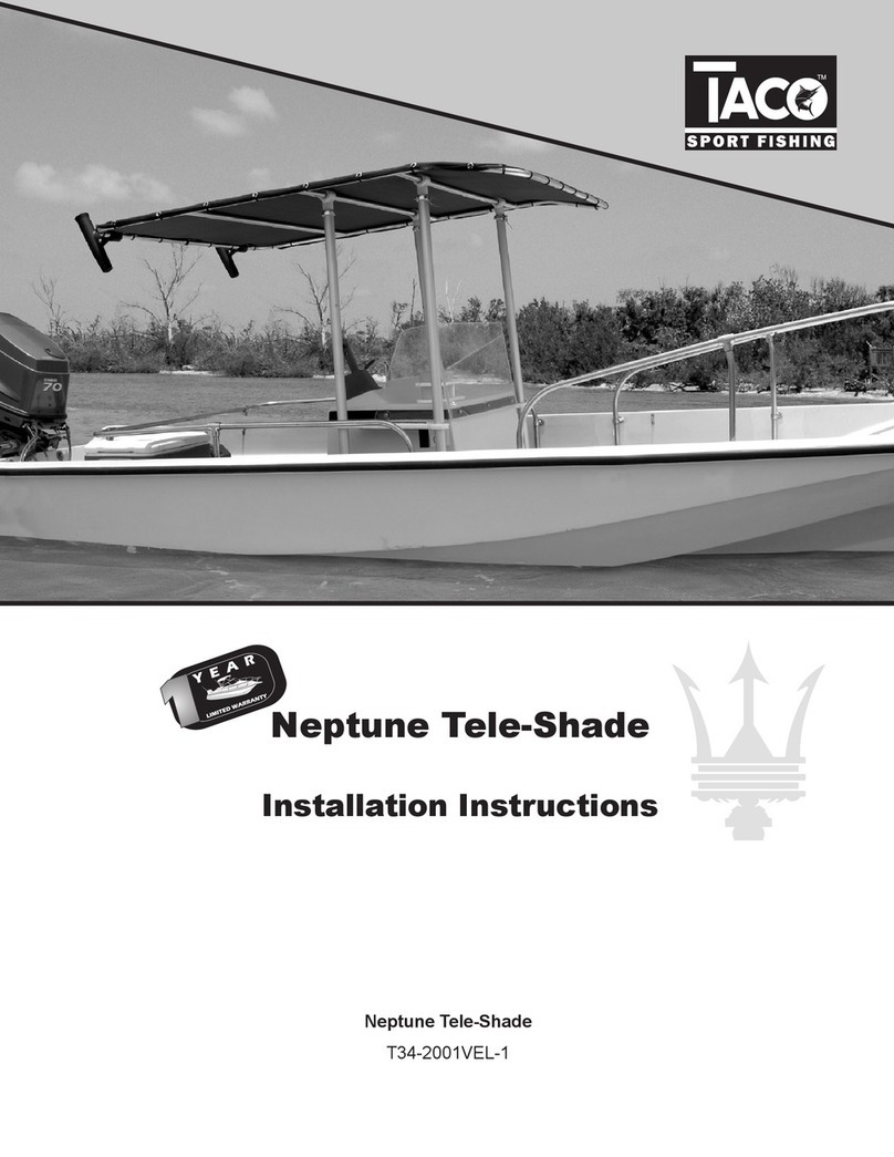Taco Neptune Tele-Shade installation instructions