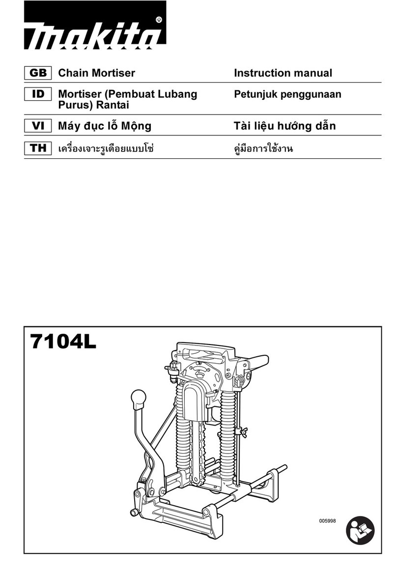 Makita 7104L instruction manual