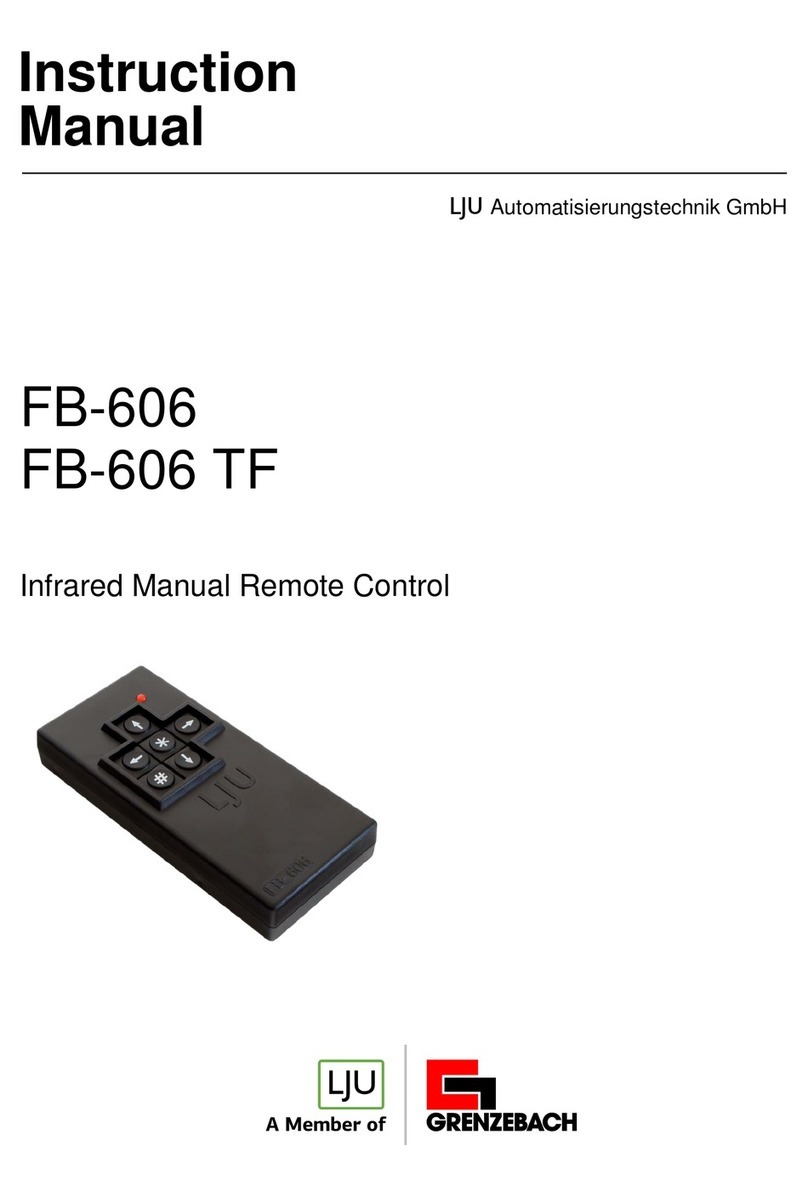 LJU FB-606 instruction manual