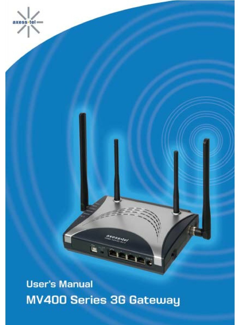 Axesstel mv400 SERIES user manual
