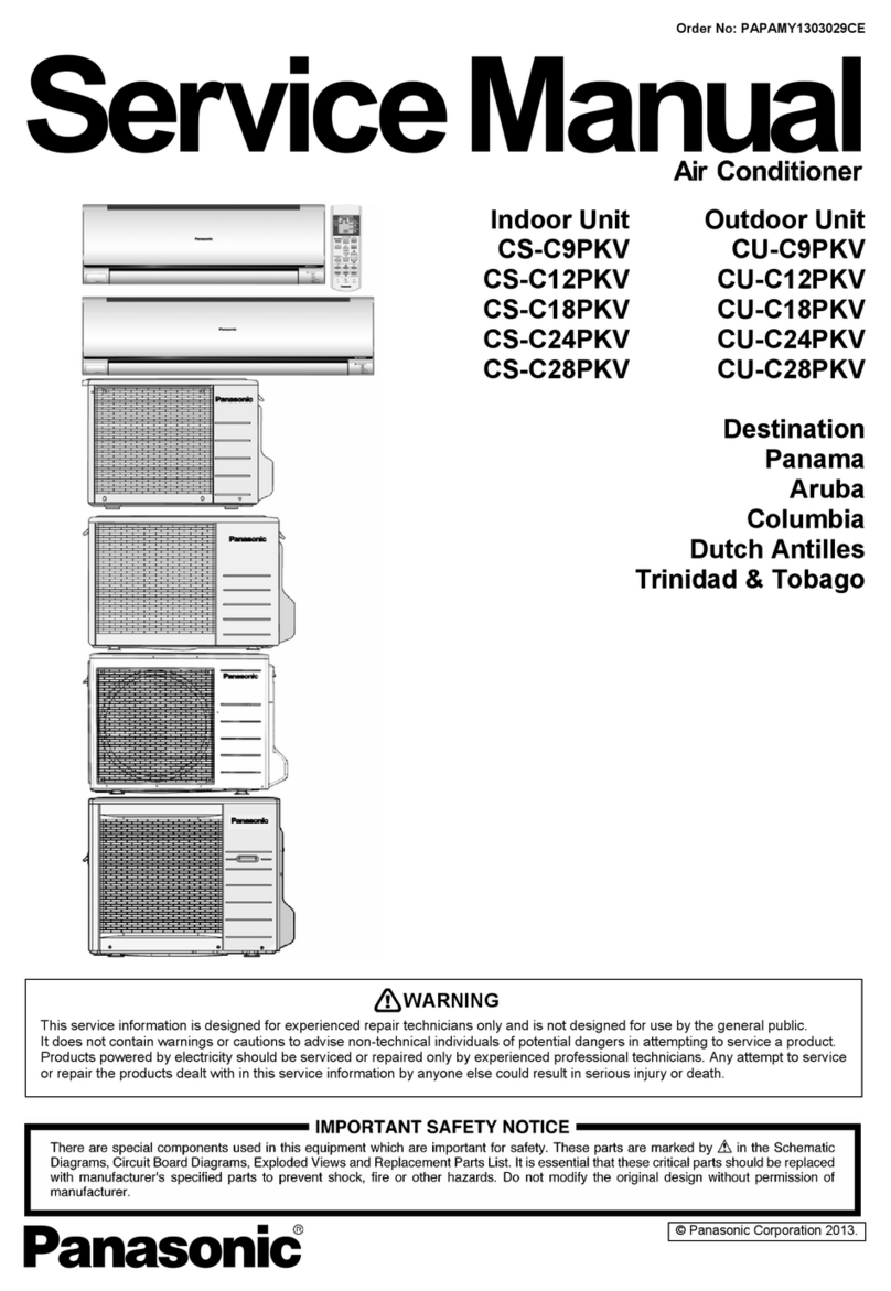 Panasonic CS-C9PKV User manual