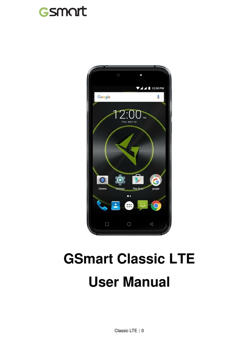 Gsmart Classic LTE User manual Gsmart Classic LTE User manual