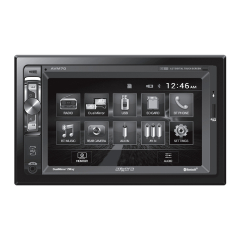 Axxera AVM72NAVLH User manual