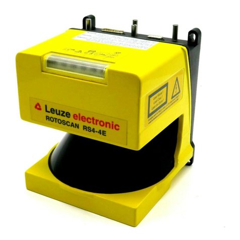 Leuze electronic RS4 operating instructions