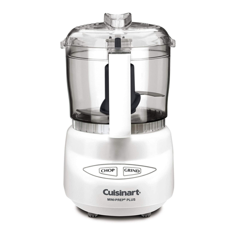 Cuisinart DLC-2AC SERIES Instruction/recipe booklet