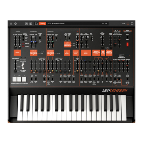 ARP ODYSSEI User manual