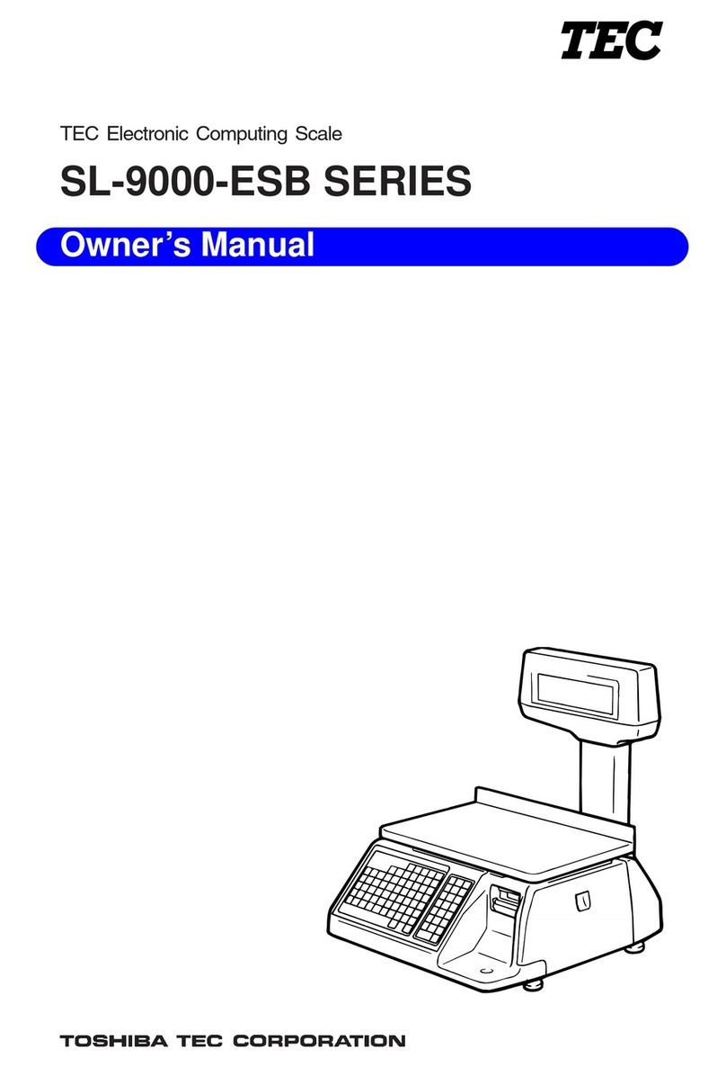 TEC SL-9000-ESB SERIES owner's manual
