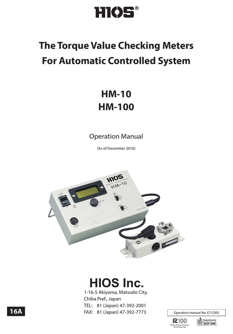 HIOS HM-10 User manual