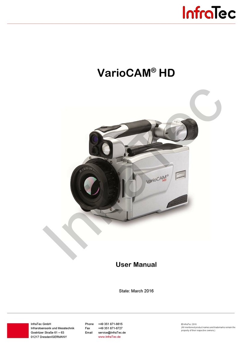 InfraTec VARIOCAM HD user manual