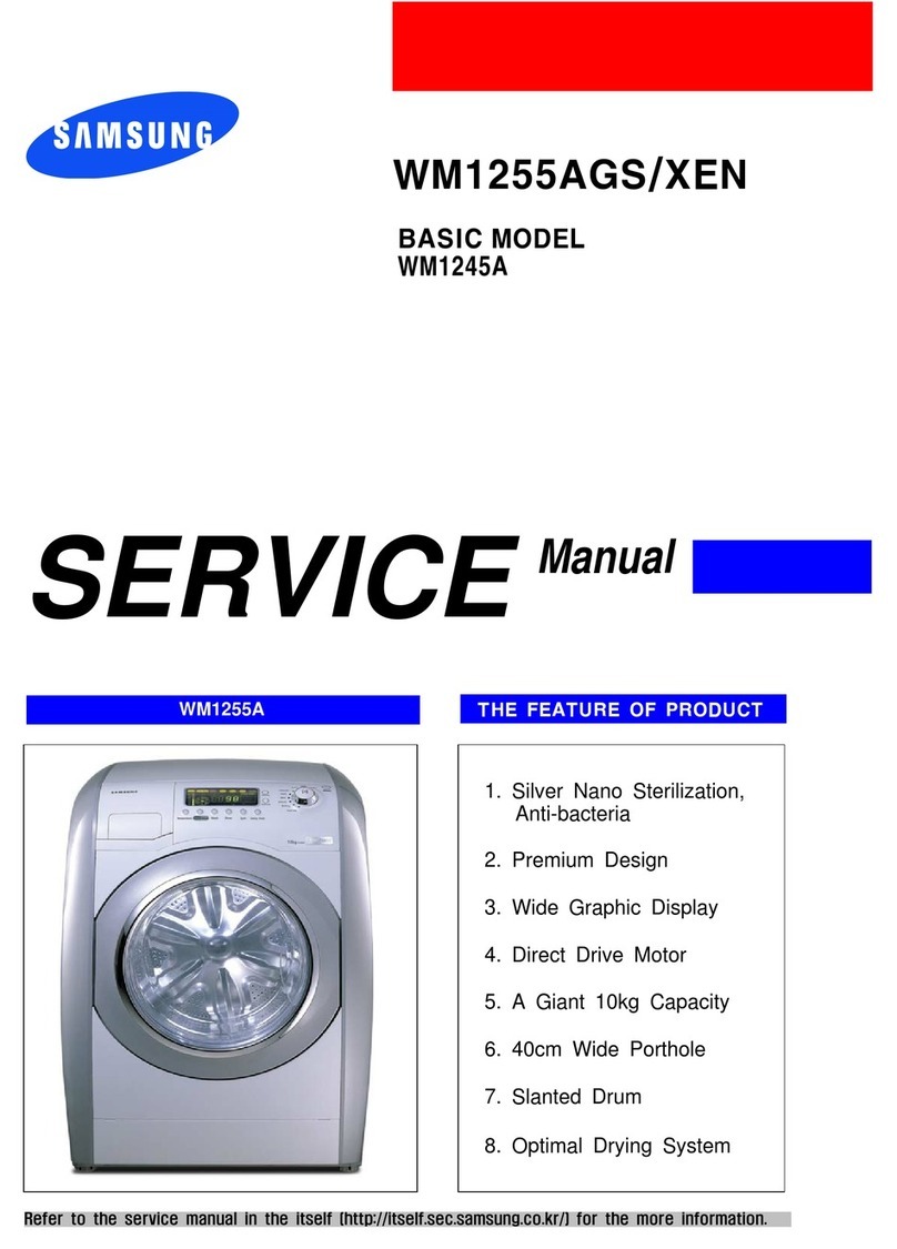 Samsung WM1255AGS/XEN User manual