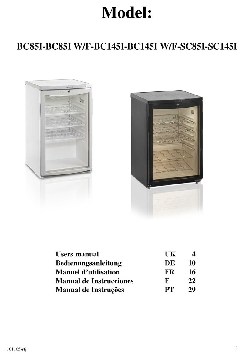 Tefcold BC85I-BC85I W user manual