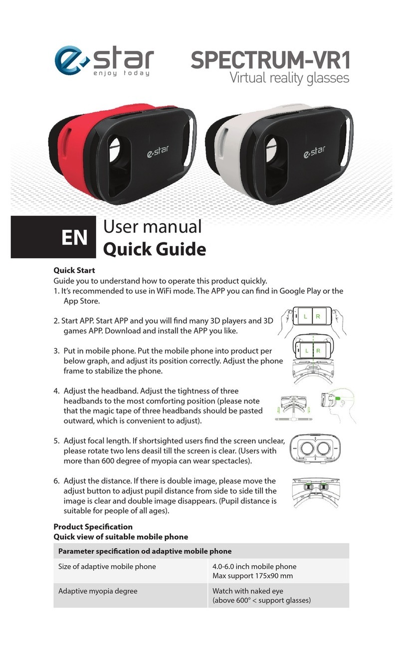 E Star spectrum-vr1 User manual