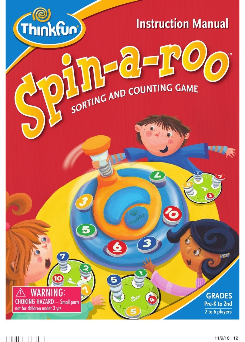 ThinkFun Spin-a-pro User manual