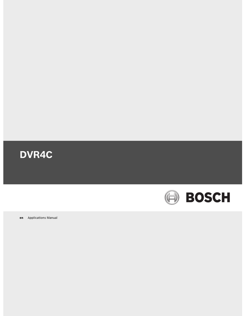 Bosch DVR4C Series Instructions for use