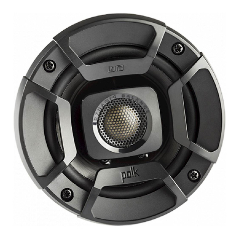 Polk Audio DB 402 owner's manual