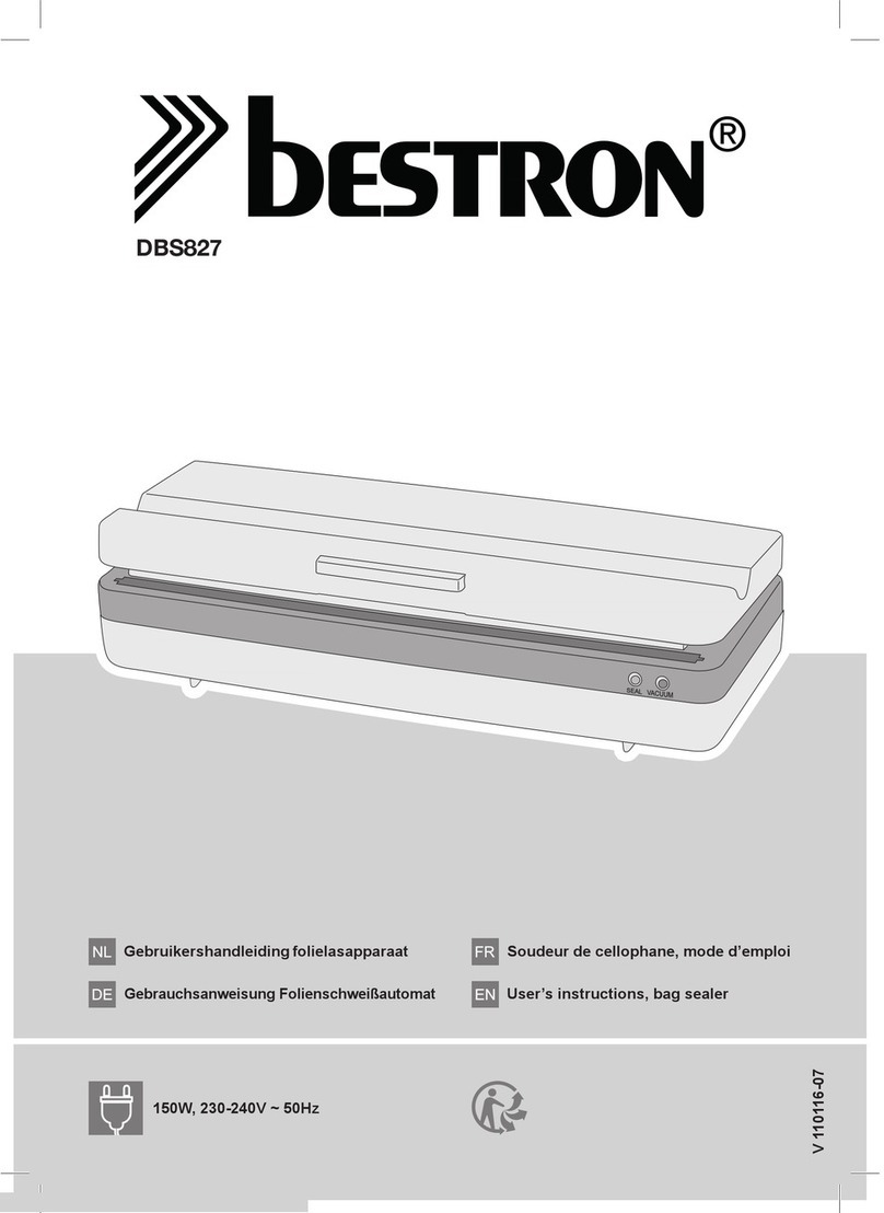 Bestron DS1800S User instructions