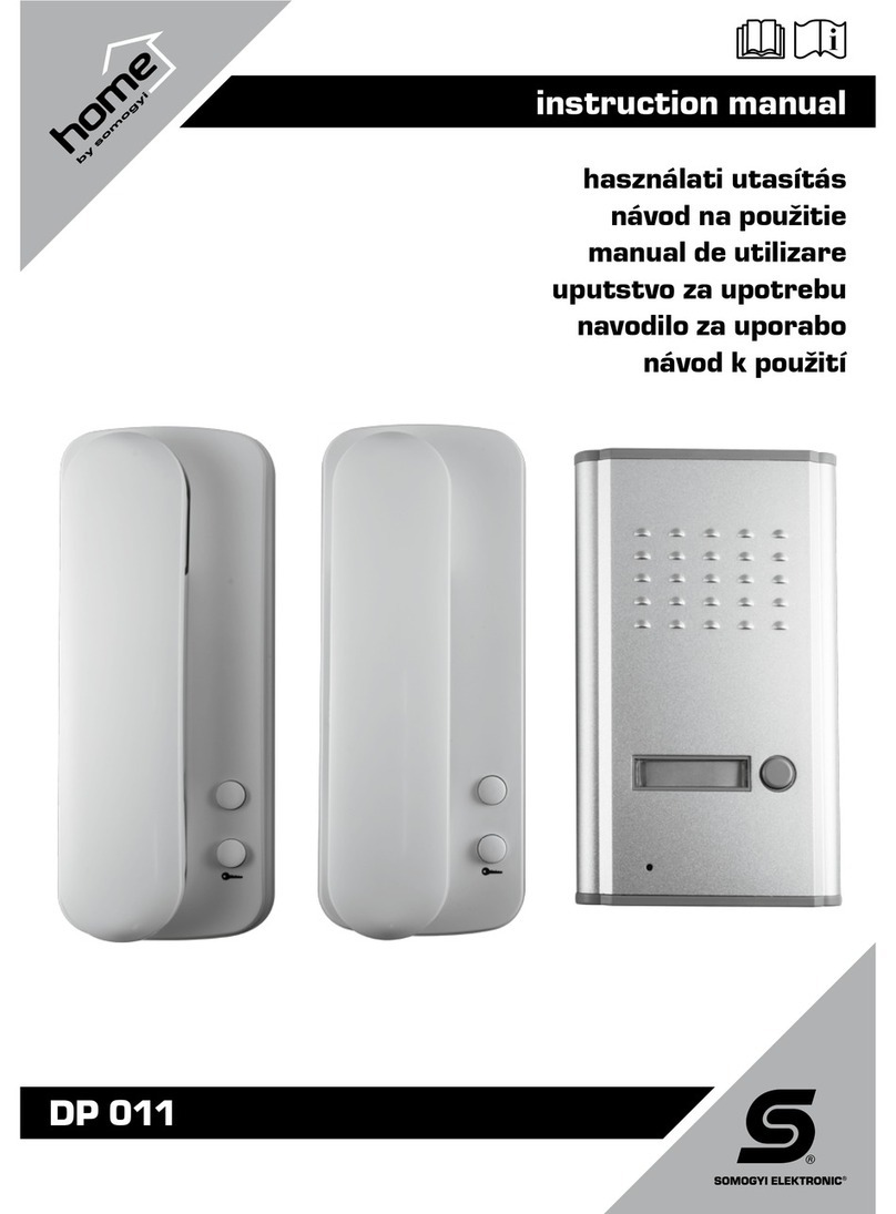 Somogyi DP 011 User manual