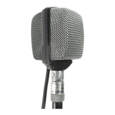 AKG D 12/60 Assembly instructions