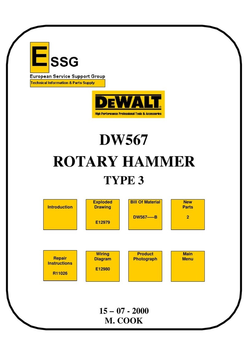 DeWalt DW567 User manual