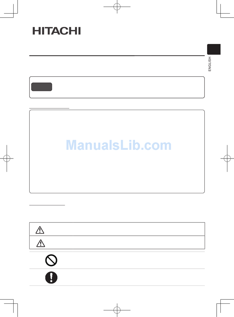 Hitachi HAS-WM05 User manual