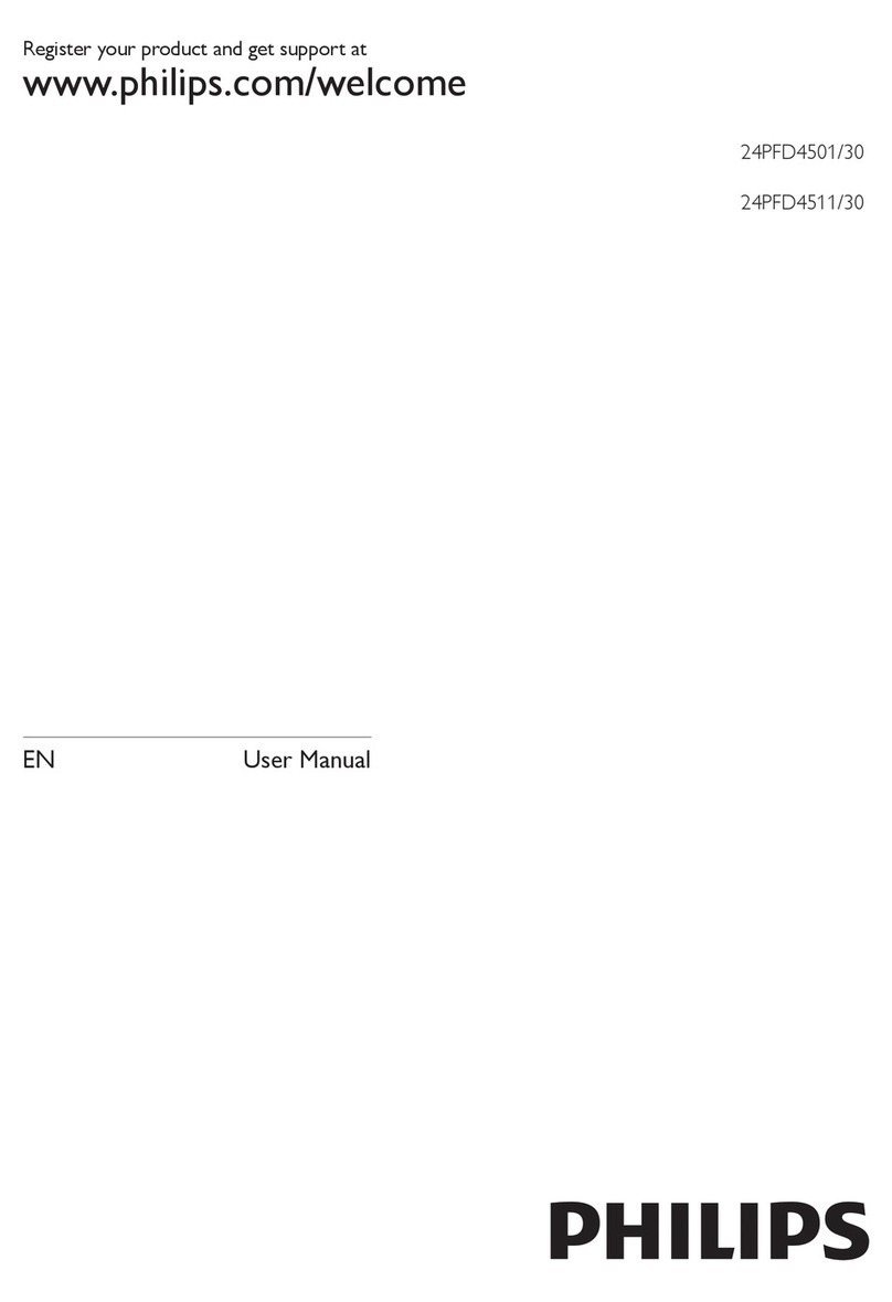 Philips 24PFD4501/30 User manual