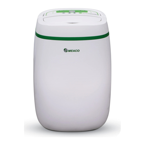 Meaco 12L Low energy Dehumidifier User instruction manual