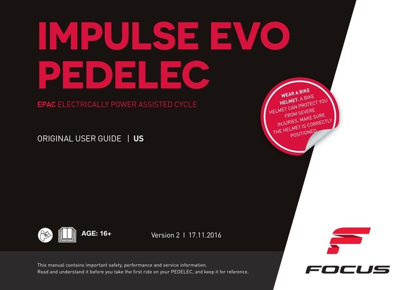foc.us IMPULSE EVO PEDELEC Original user guide