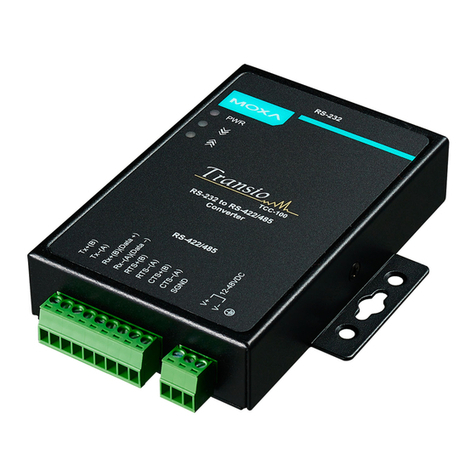 Moxa Technologies TCC-100 Series User manual