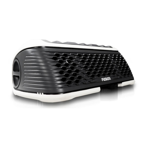 Fusion STEREOACTIVE WS-SA150W User manual