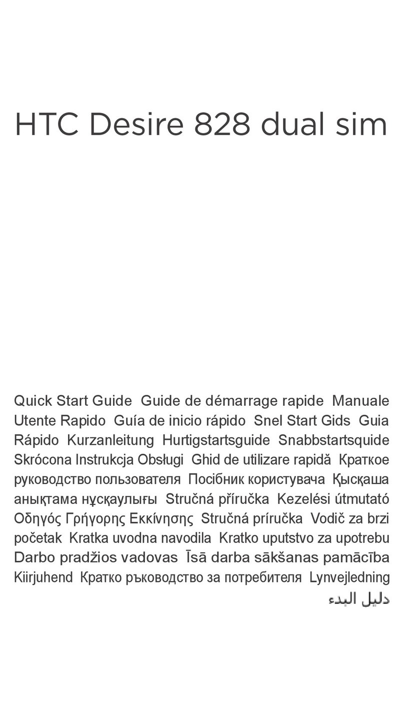 HTC Desire 828 dual sim quick start guide