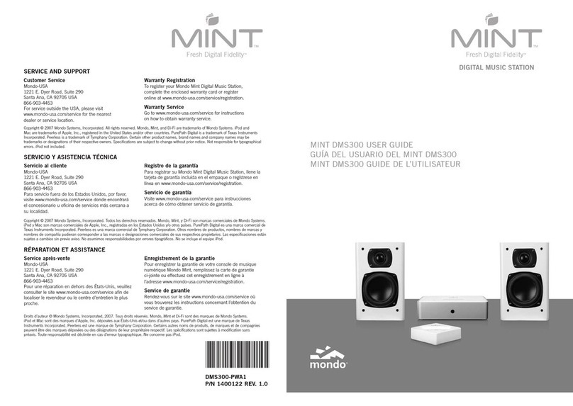 Mint DMS300 user guide