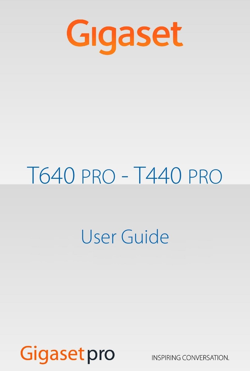 Gigaset T640 PRO user guide