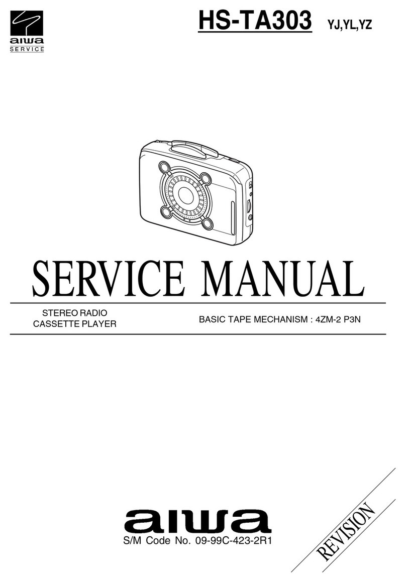 Aiwa HS-TA303 Service manual