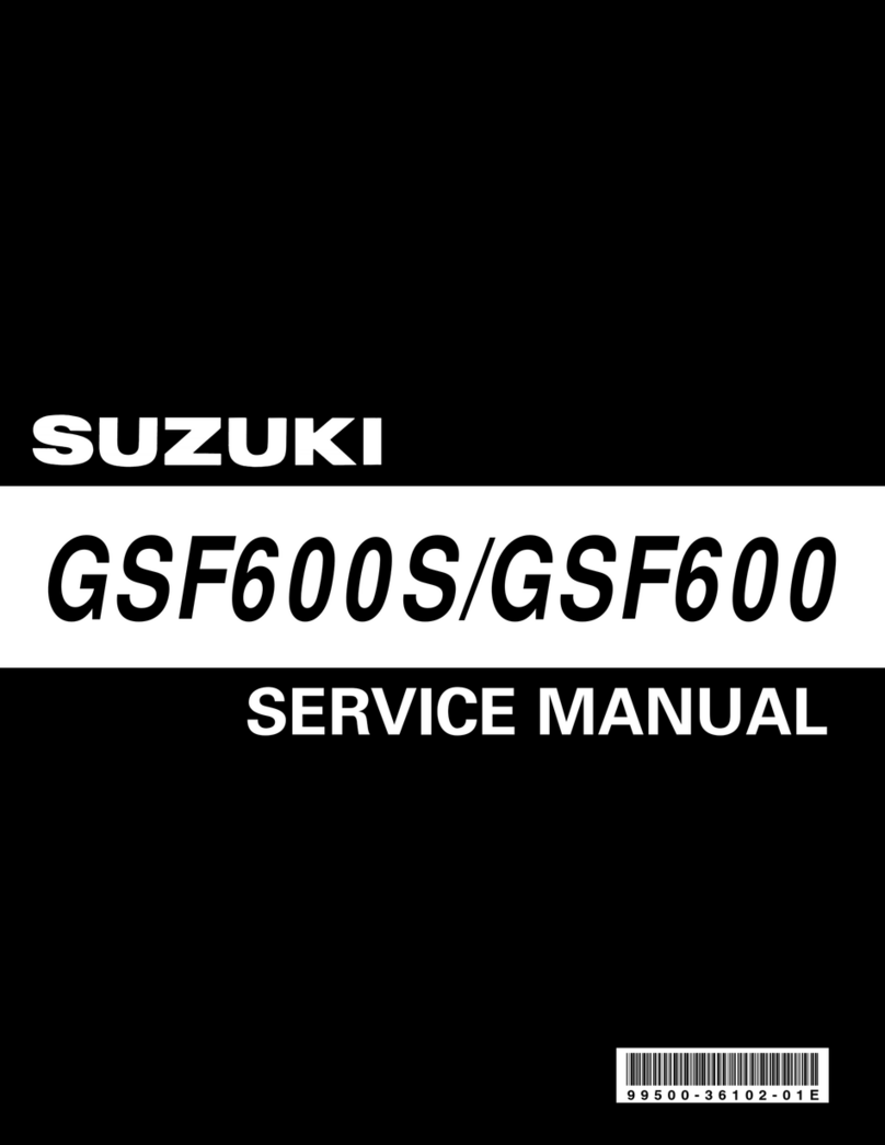 Suzuki GSF600Y 2000 Service manual