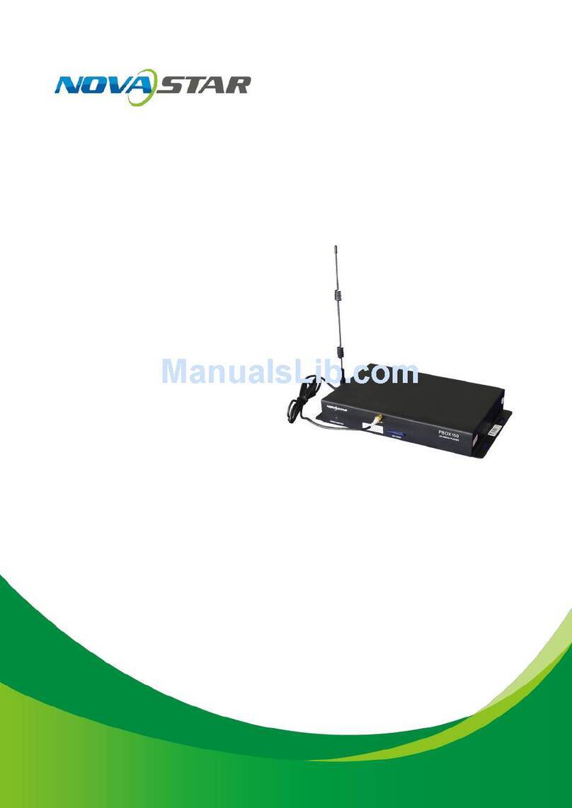 NovaStar PBOX150 user manual