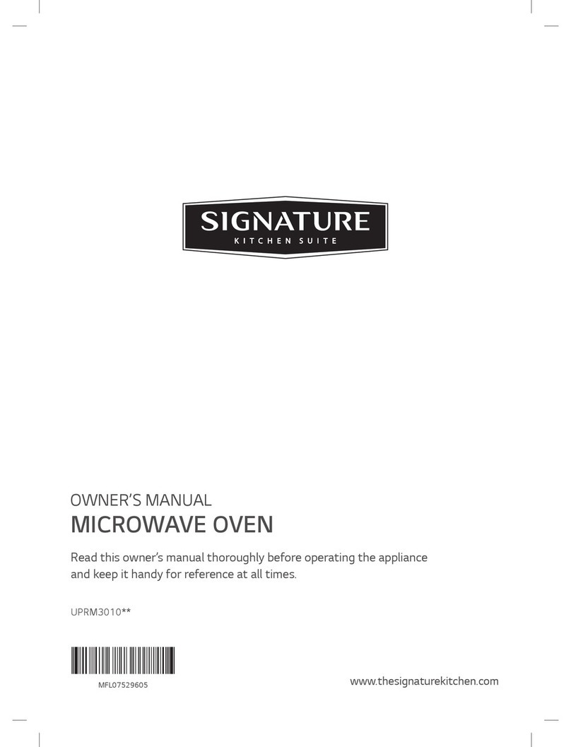 Signature UPRM3010 series User manual Signature UPRM3010 series User manual