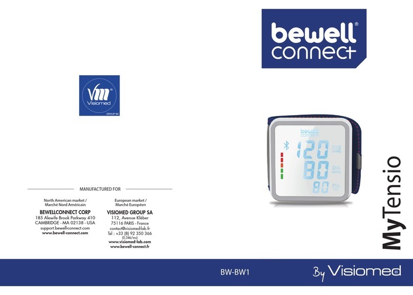 bewell connect MyTensio BW User manual
