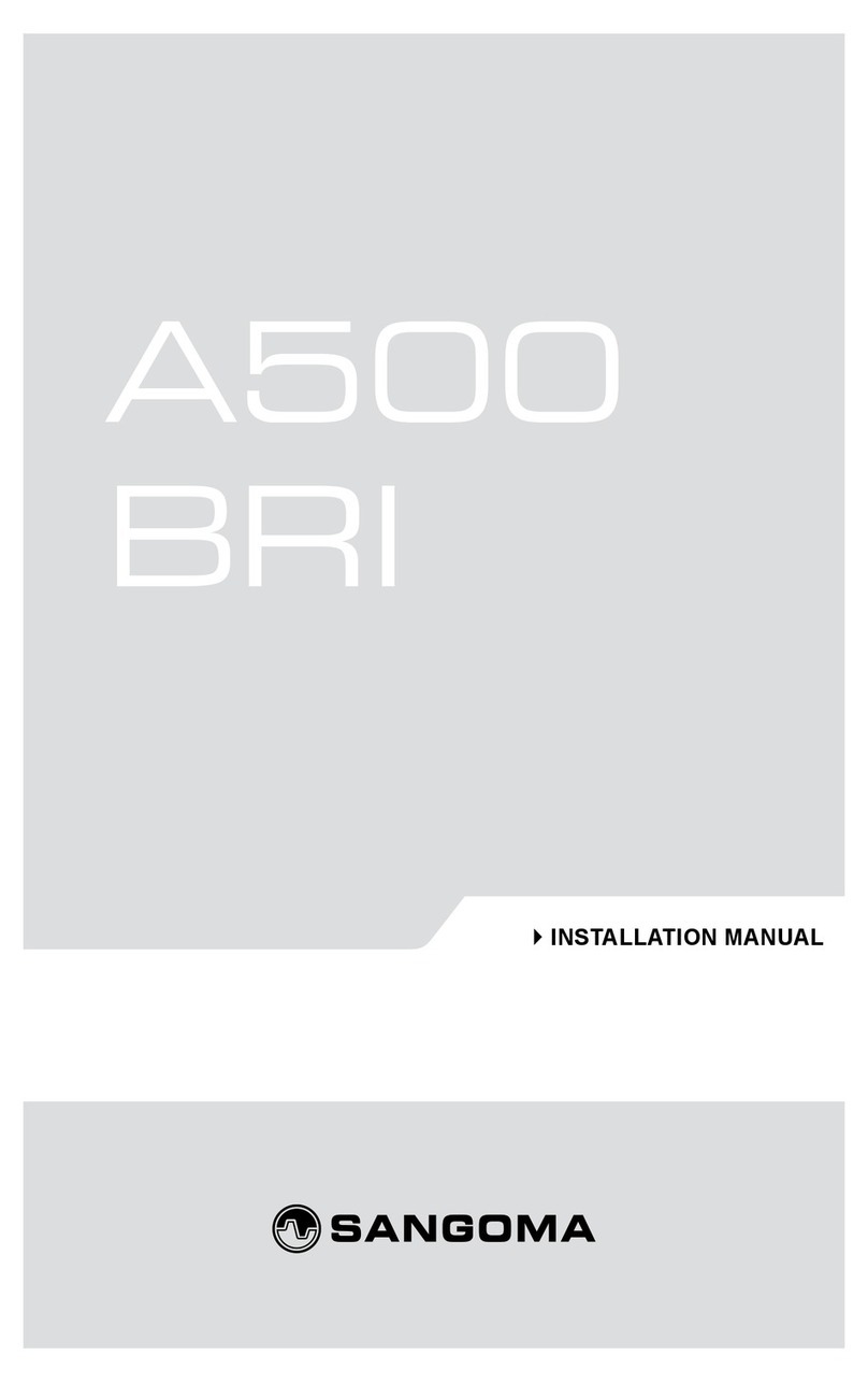 Sangoma a500 bri User manual