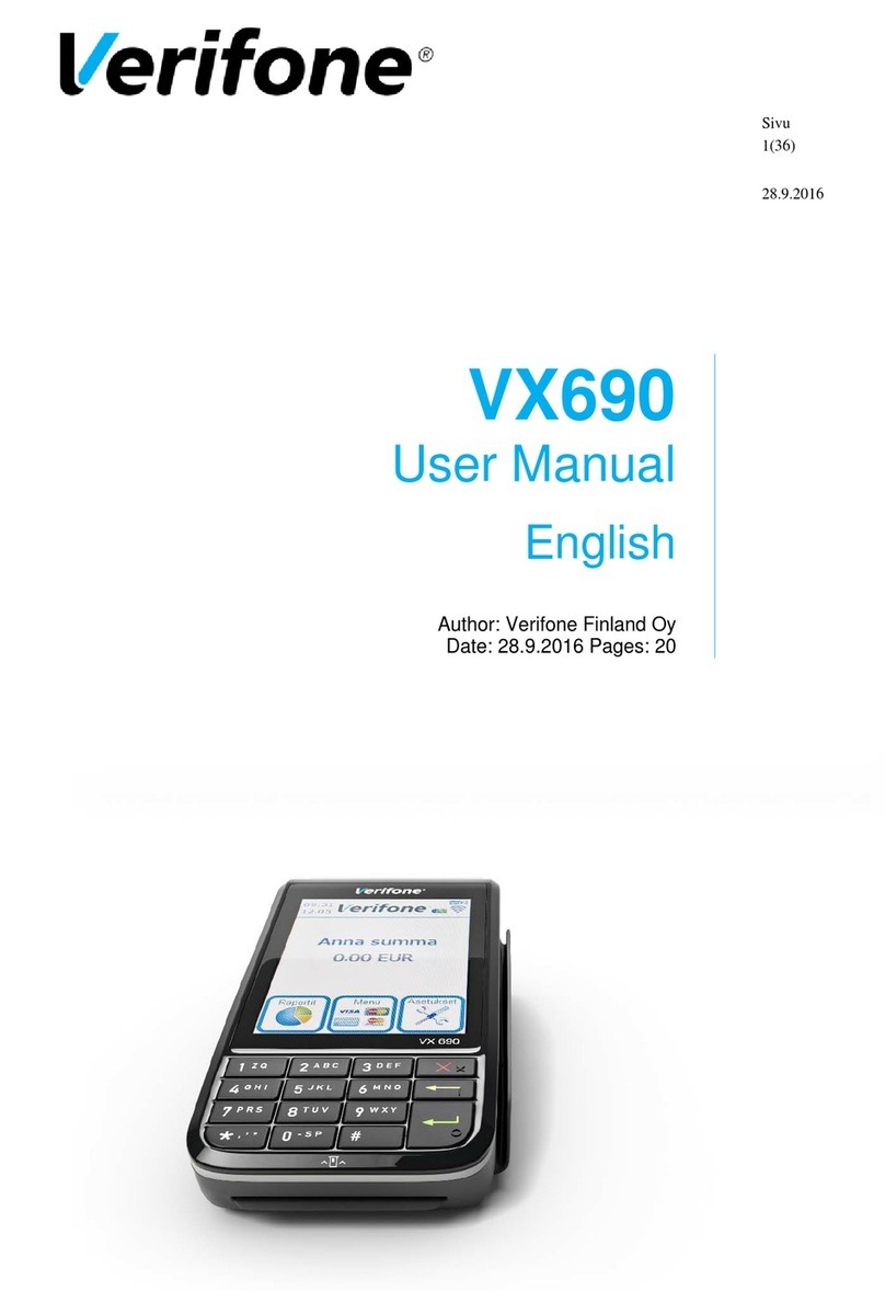 VeriFone VX690 user manual