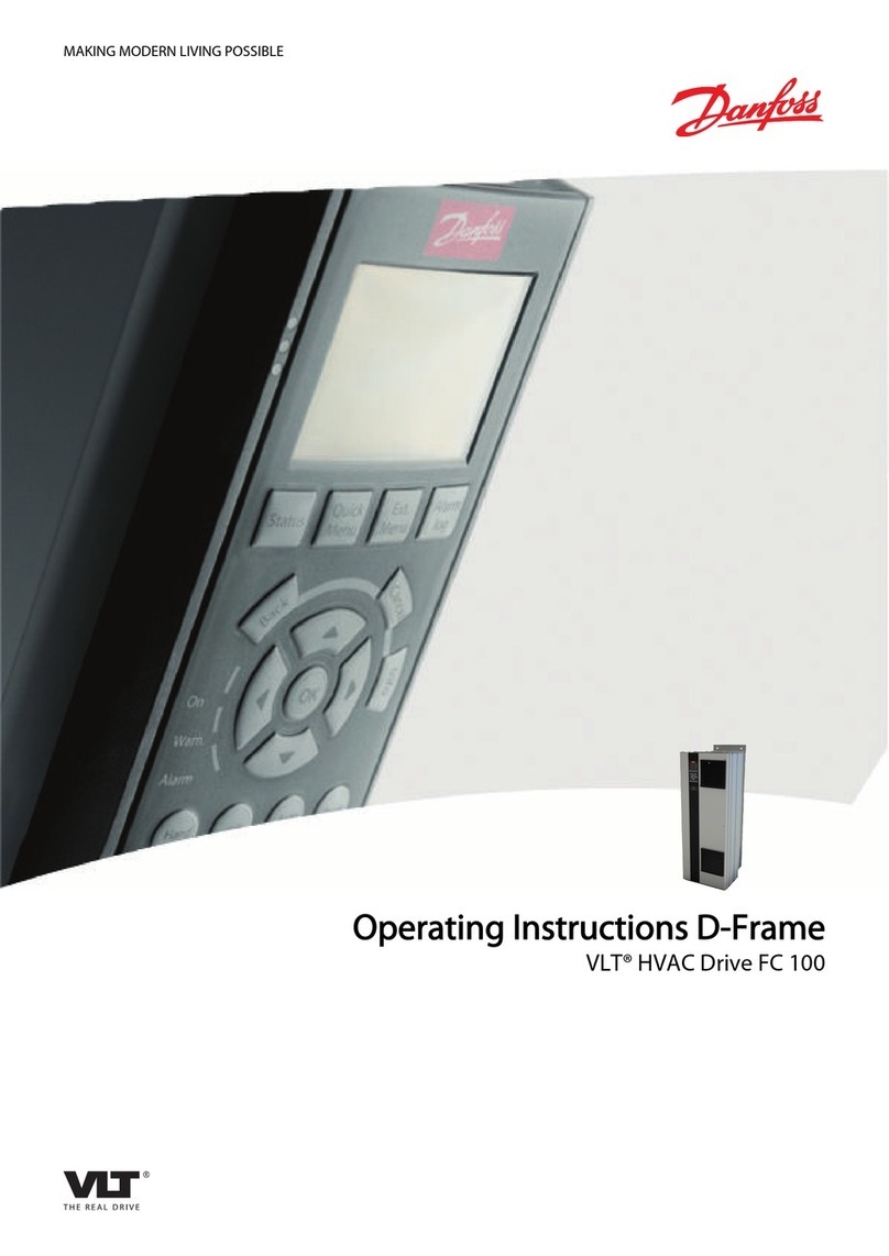Danfoss VLT HVAC FC 100 User manual