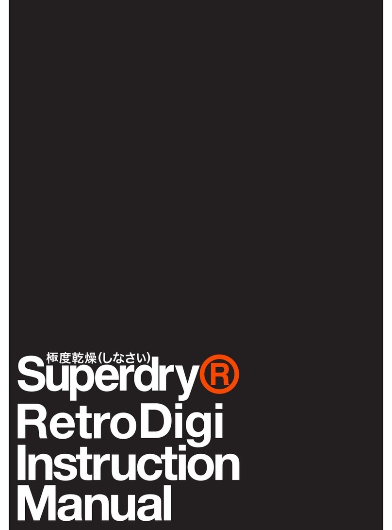 Superdry retrodigi User manual