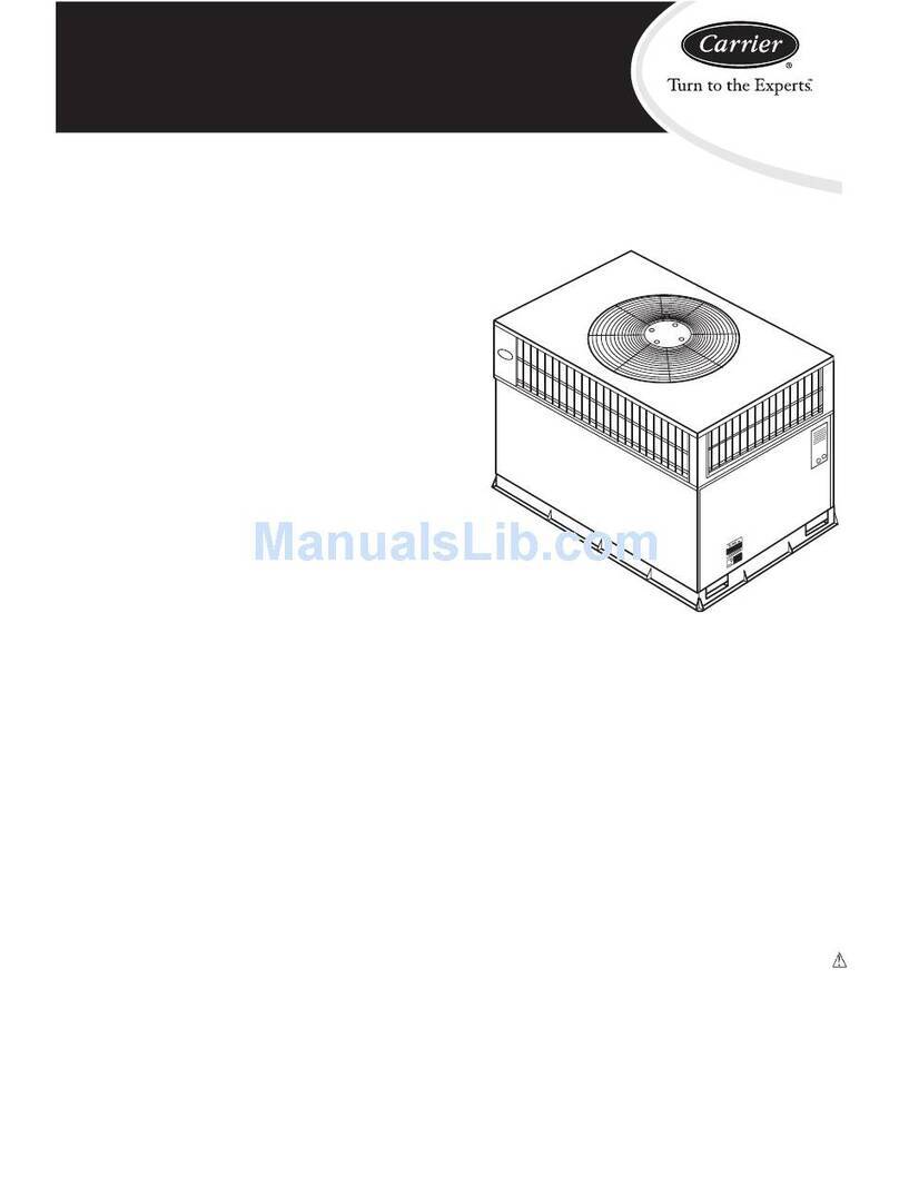 Carrier 50SD030 User manual