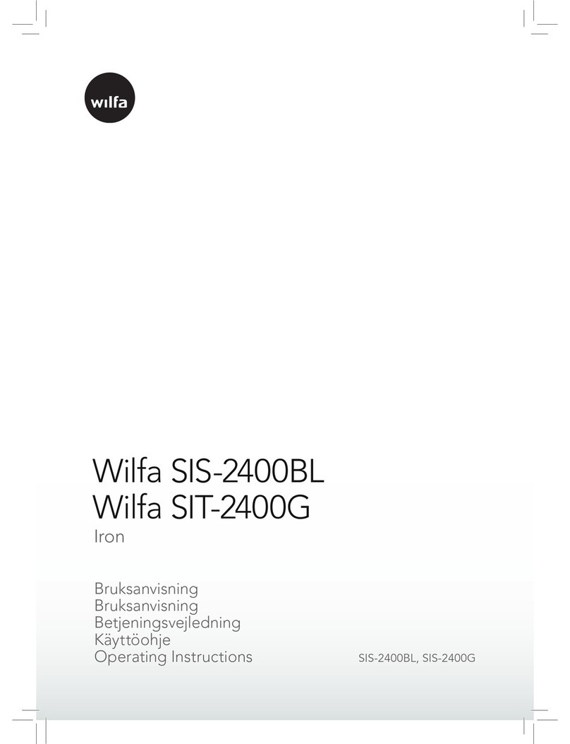 Wilfa SIS-2400BL operating instructions